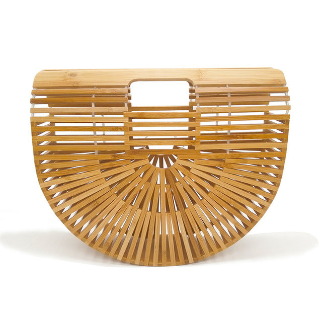 Bamboo Wooden Clutch