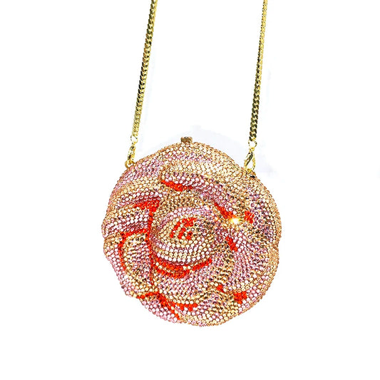 Bloomed Rose Clutch