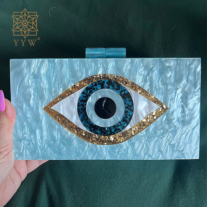 Eye For An Eye Rectangle Clutch