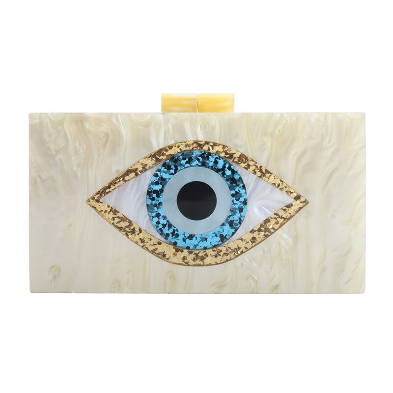 Eye For An Eye Rectangle Clutch