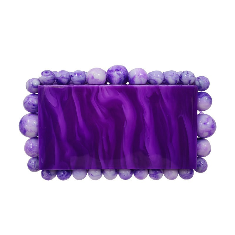Box Me In Acrylic Clutch