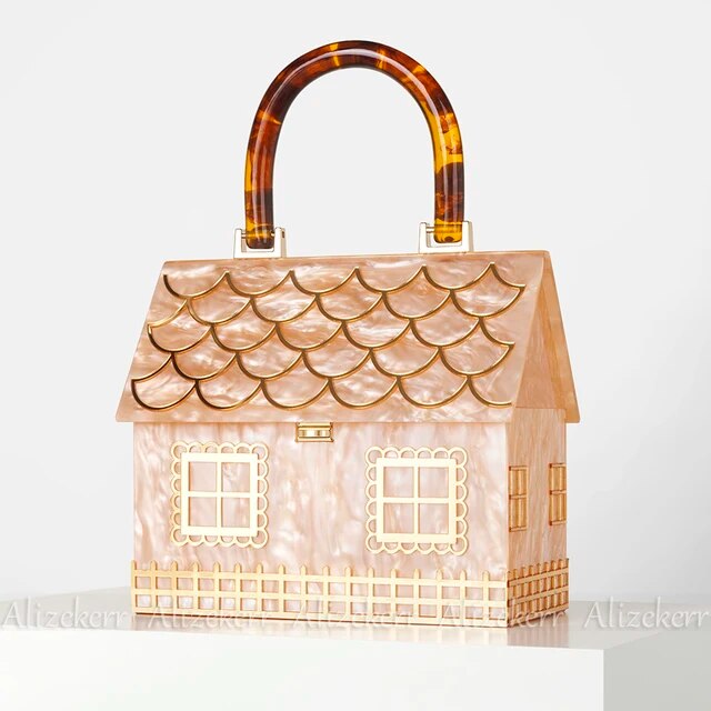 Let's Go Home Box Evening Clutch