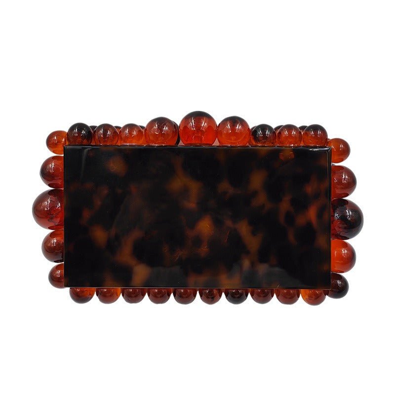 Box Me In Acrylic Clutch