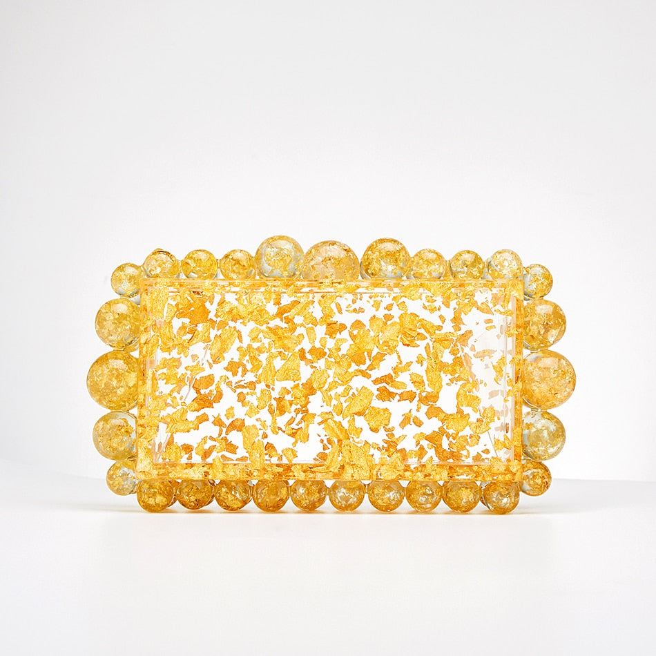 Bubble Box Clutch