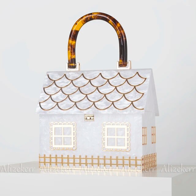 Let's Go Home Box Evening Clutch