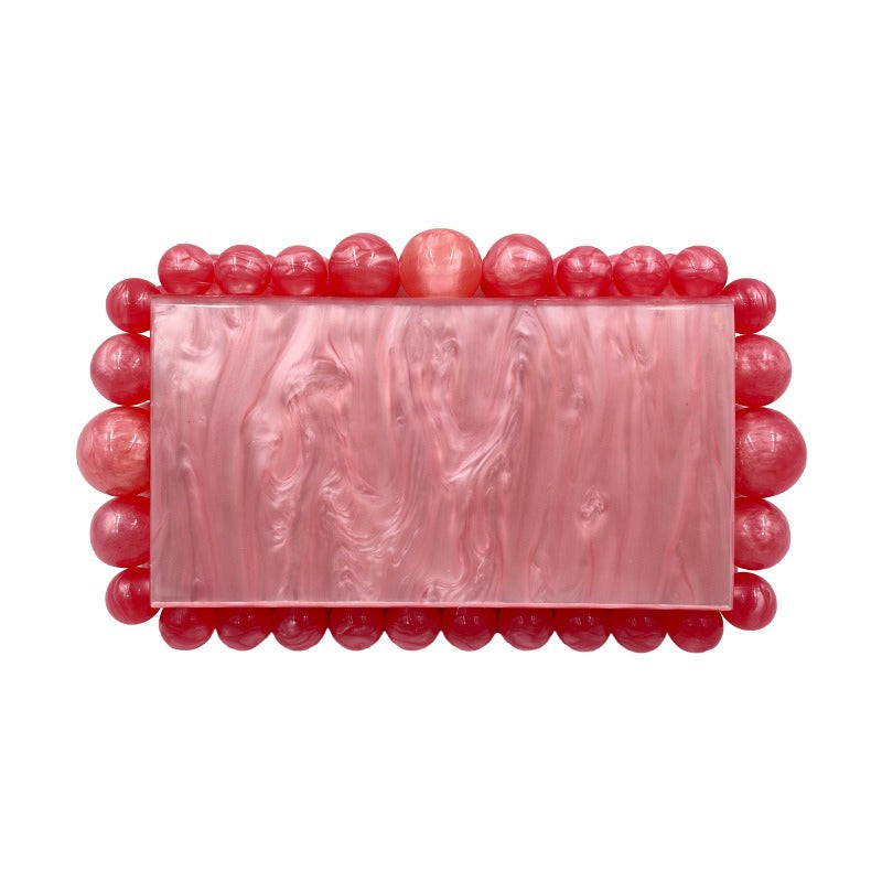 Box Me In Acrylic Clutch