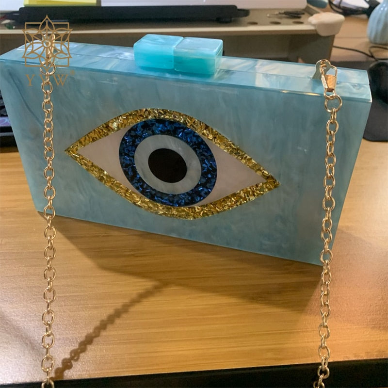 Eye For An Eye Rectangle Clutch