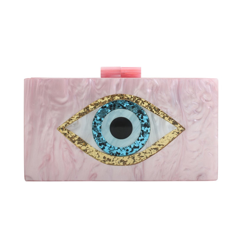 Eye For An Eye Rectangle Clutch