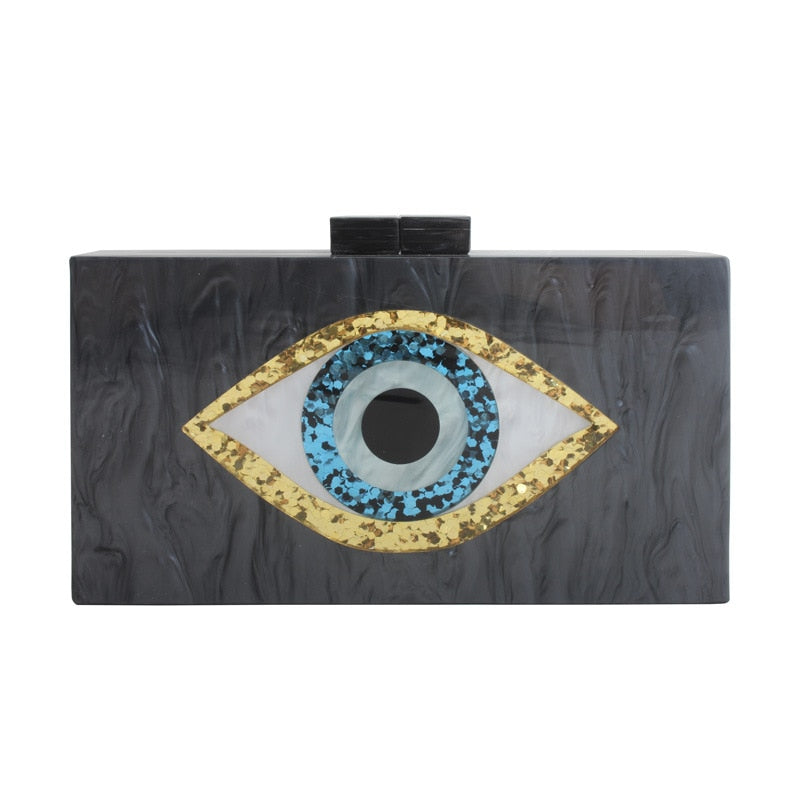 Eye For An Eye Rectangle Clutch