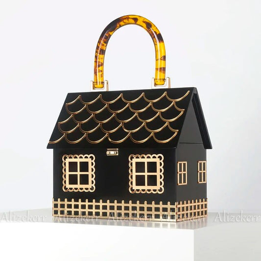 Let's Go Home Box Evening Clutch
