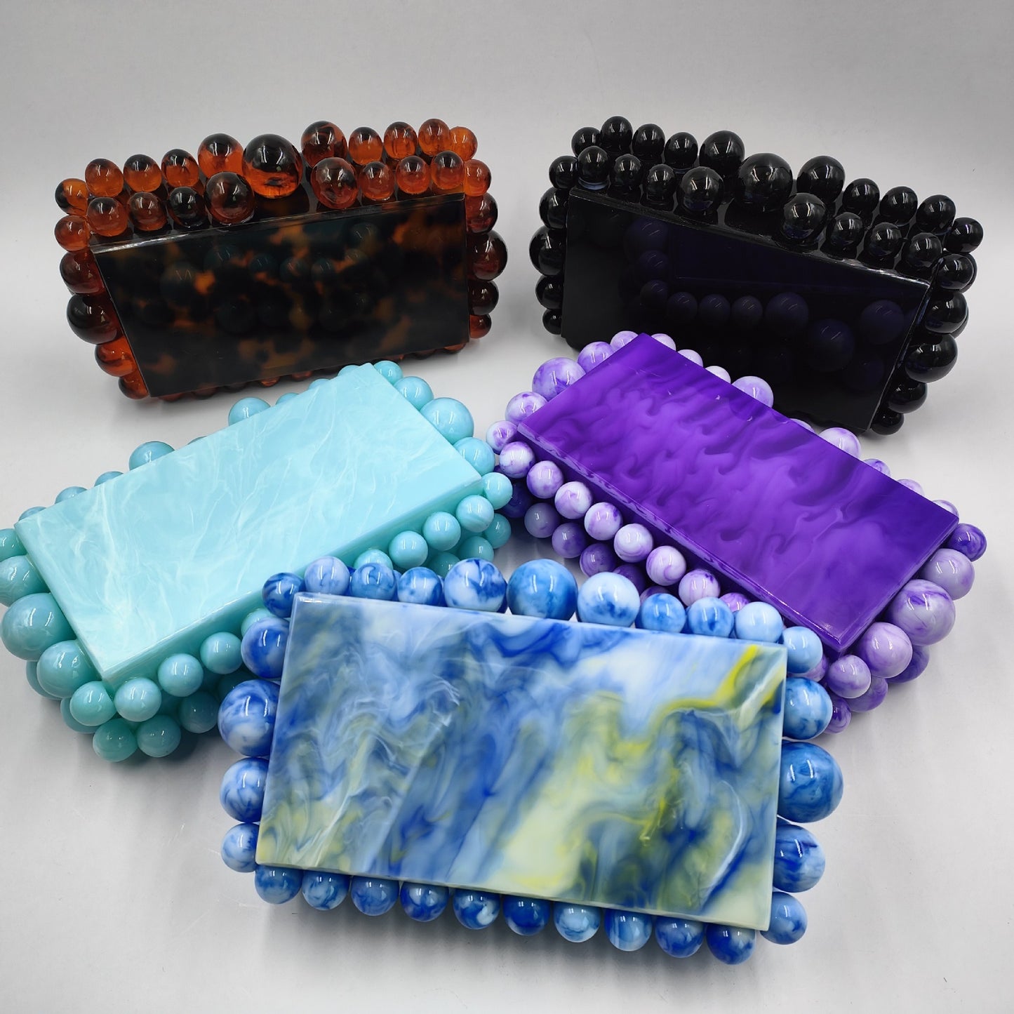 Box Me In Acrylic Clutch