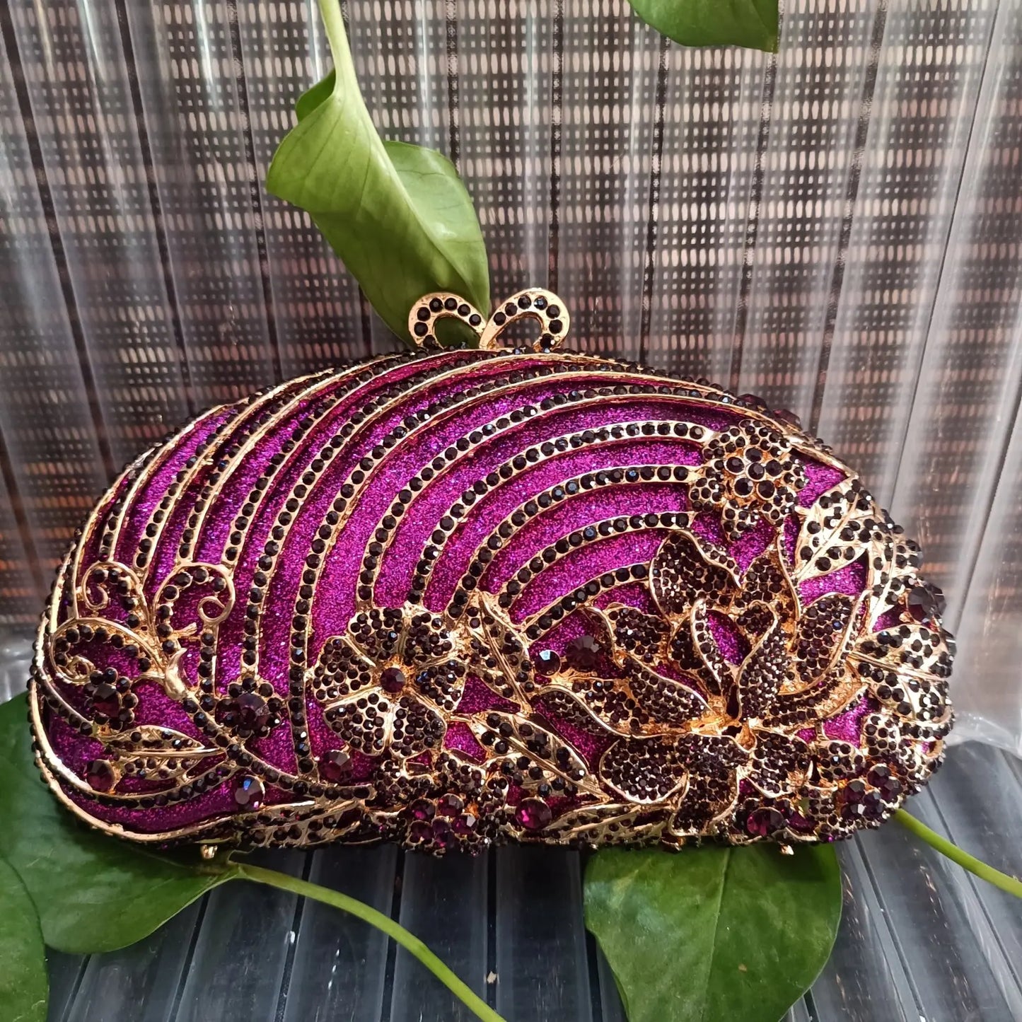 Purple People Eater Clutch