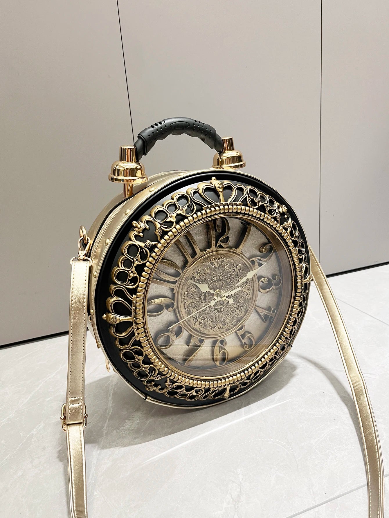 Clock It HandBag