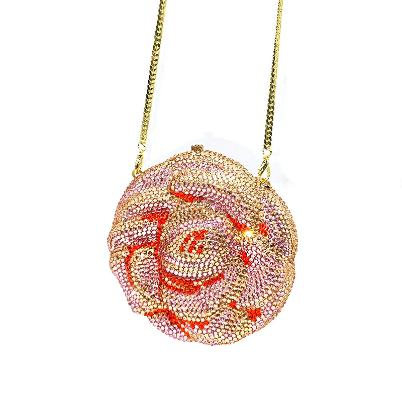 Bloomed Rose Clutch