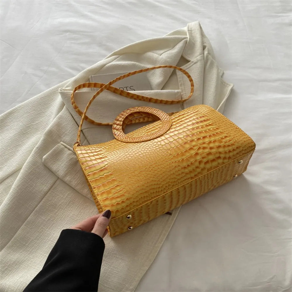 Crocodile Pattern Purse