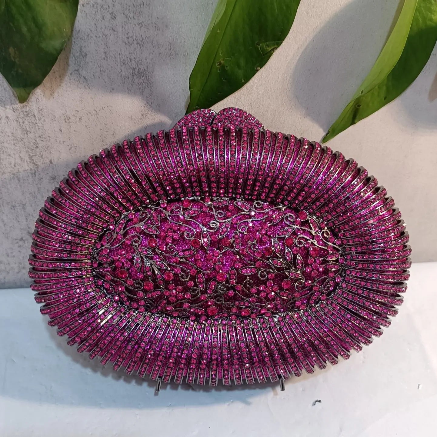 Purple People Eater Clutch
