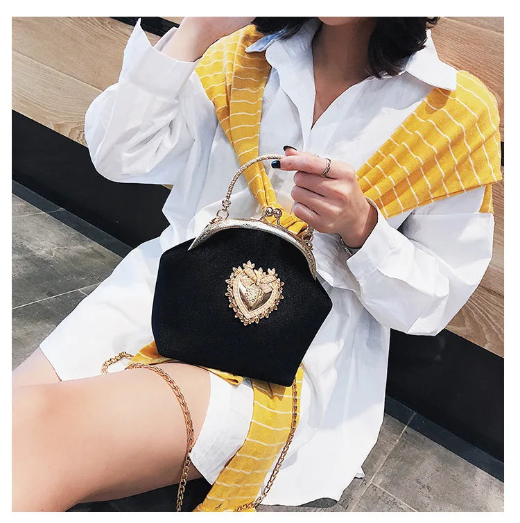 Sachel Metal Clutch
