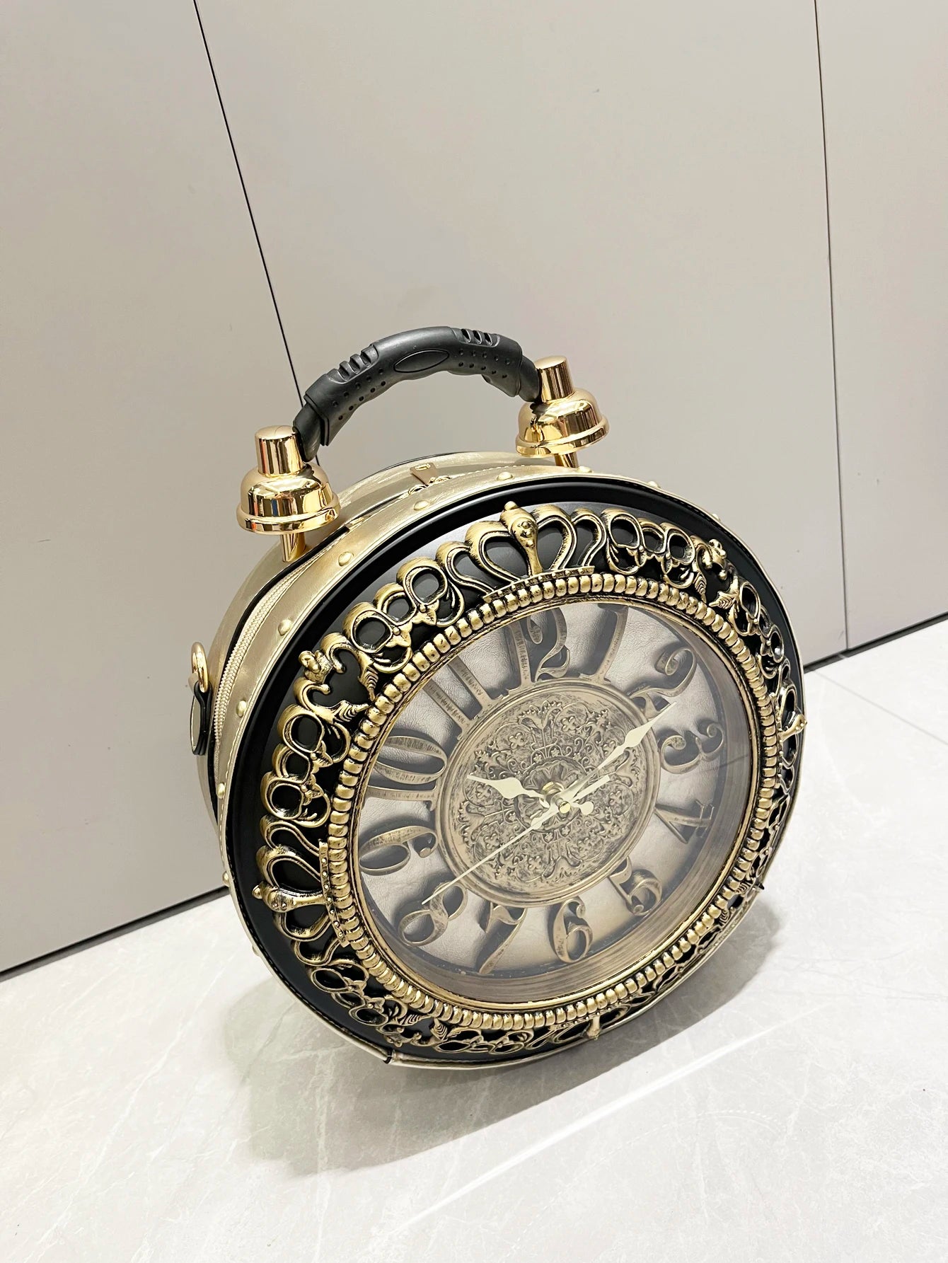 Clock It HandBag