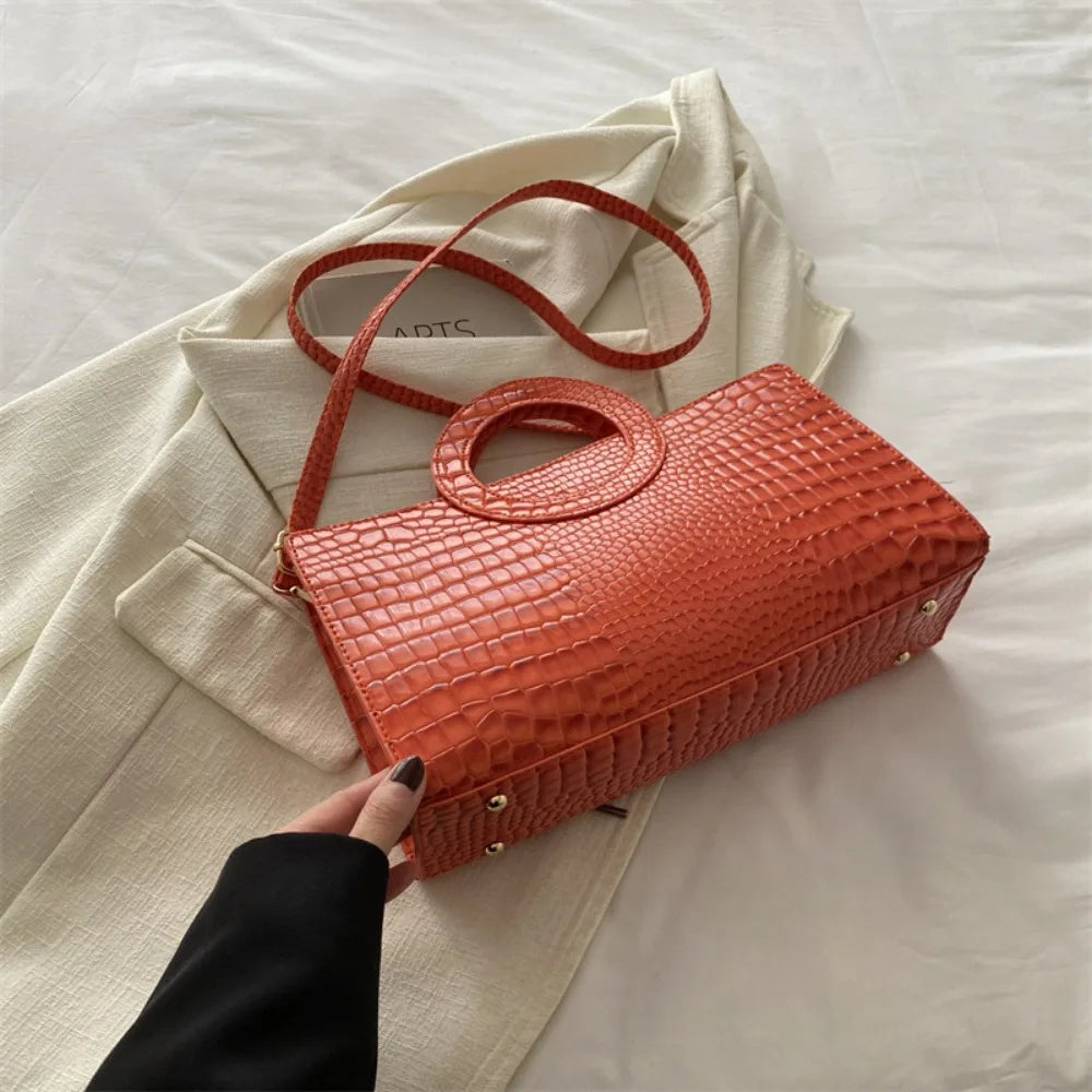 Crocodile Pattern Purse