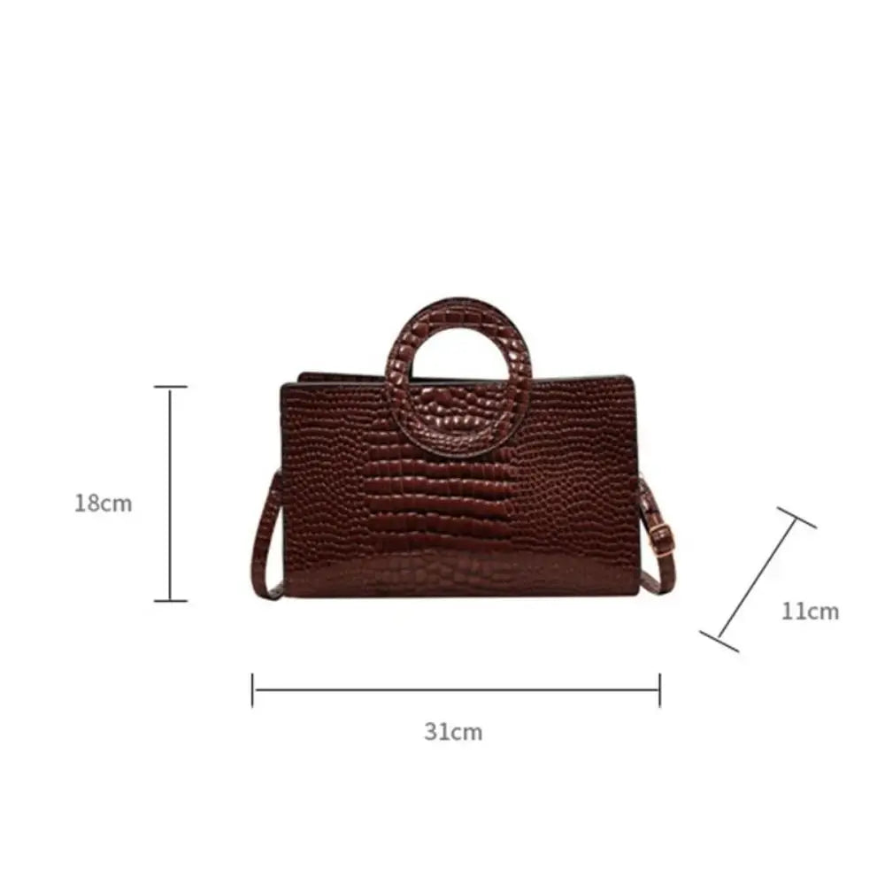 Crocodile Pattern Purse