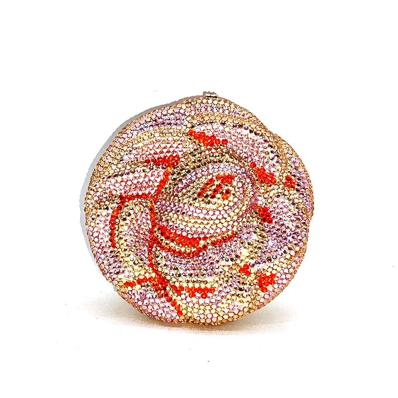 Bloomed Rose Clutch