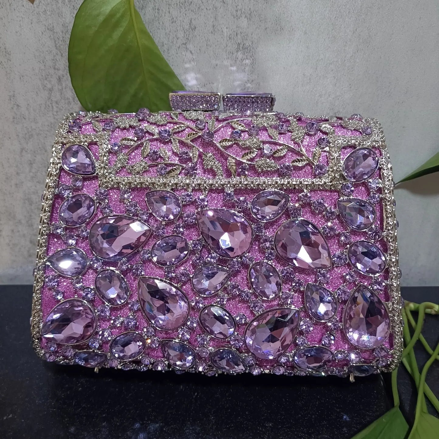 Purple People Eater Clutch