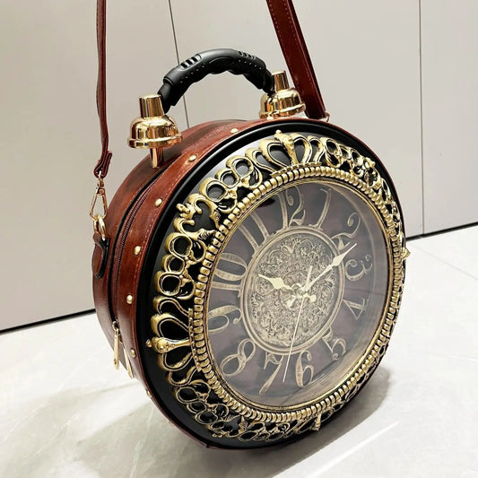 Clock It HandBag