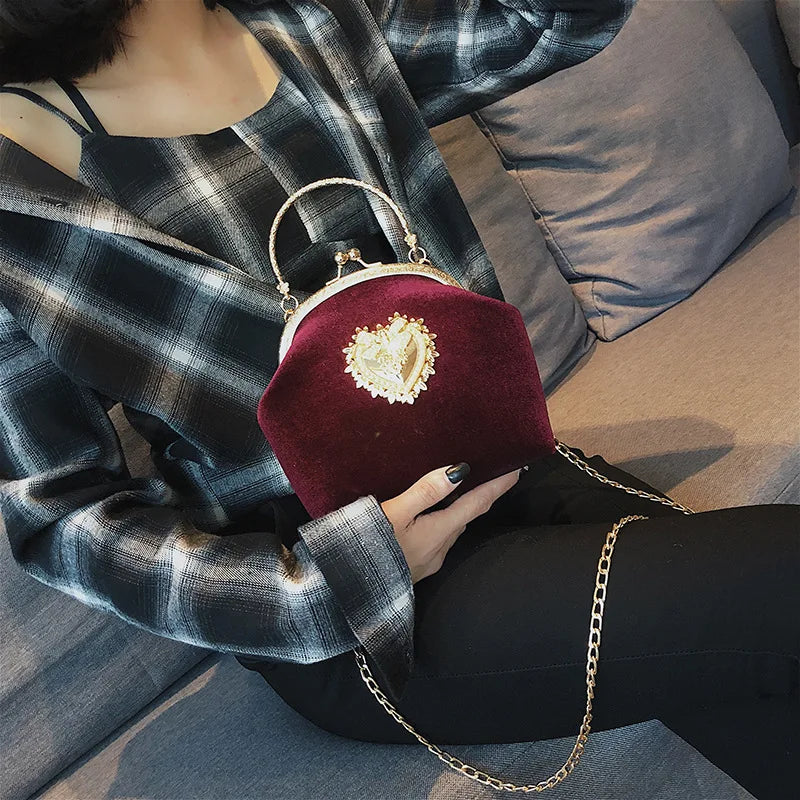 Sachel Metal Clutch