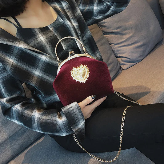 Sachel Metal Clutch