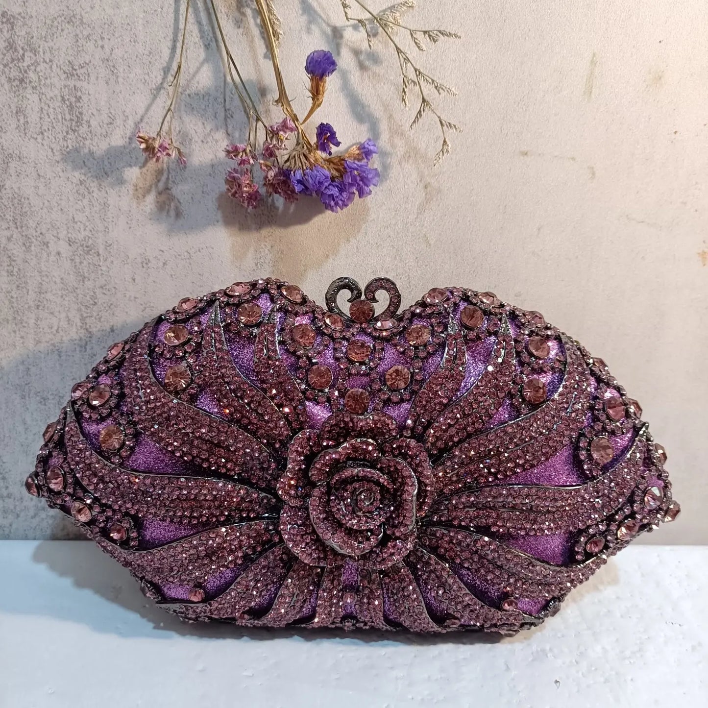 Purple People Eater Clutch