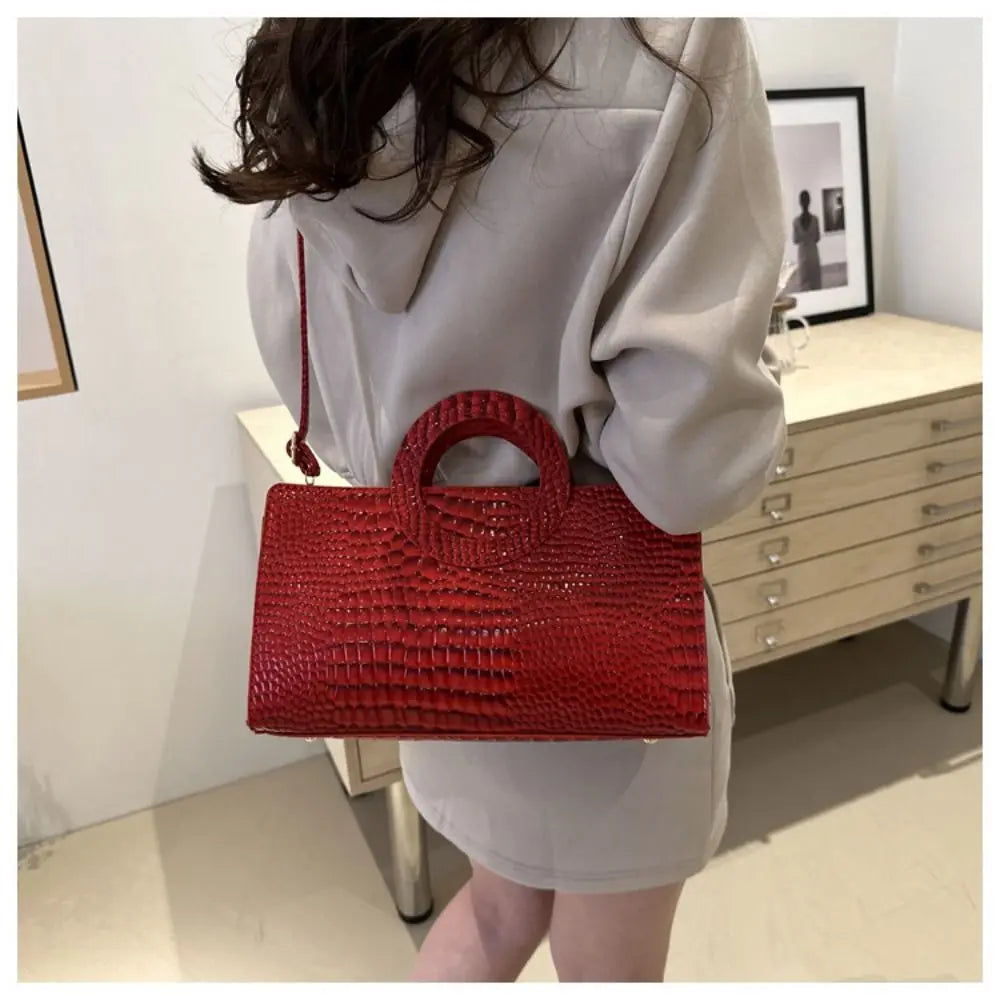 Crocodile Pattern Purse