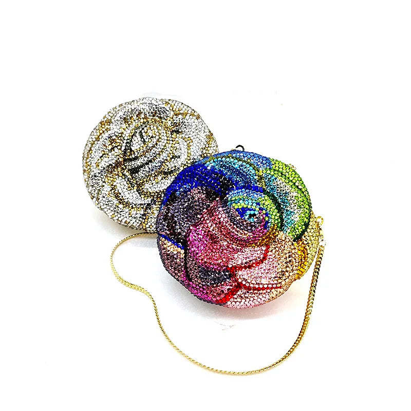 Bloomed Rose Clutch