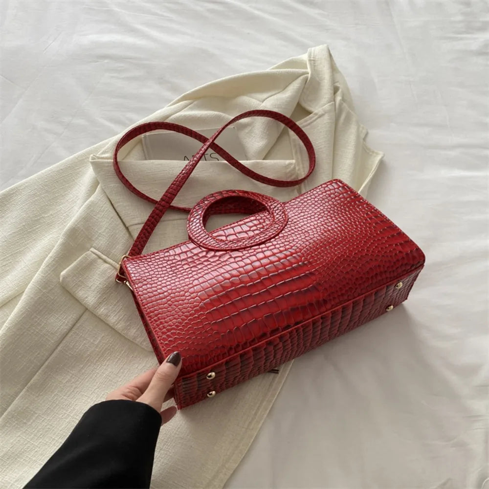 Crocodile Pattern Purse