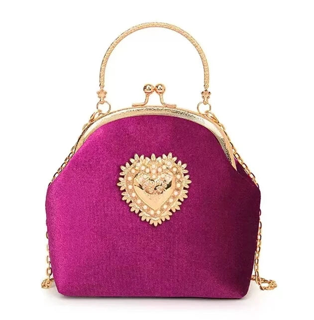 Sachel Metal Clutch