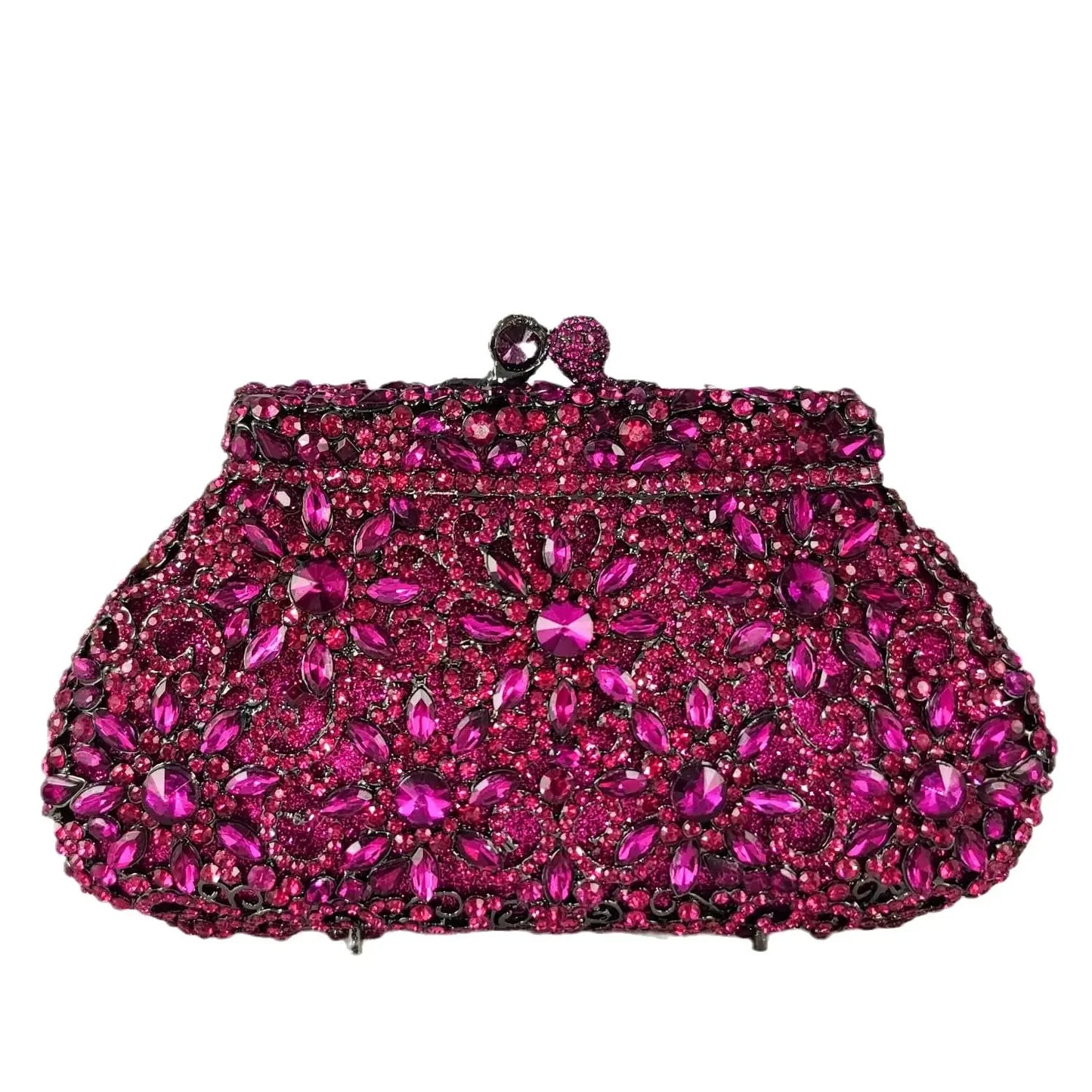 Vintage Appeal Flower Crown Clutch
