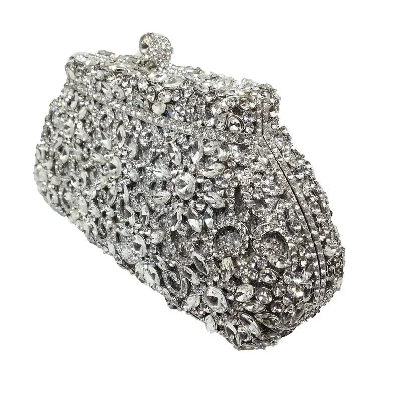 Vintage Appeal Flower Crown Clutch