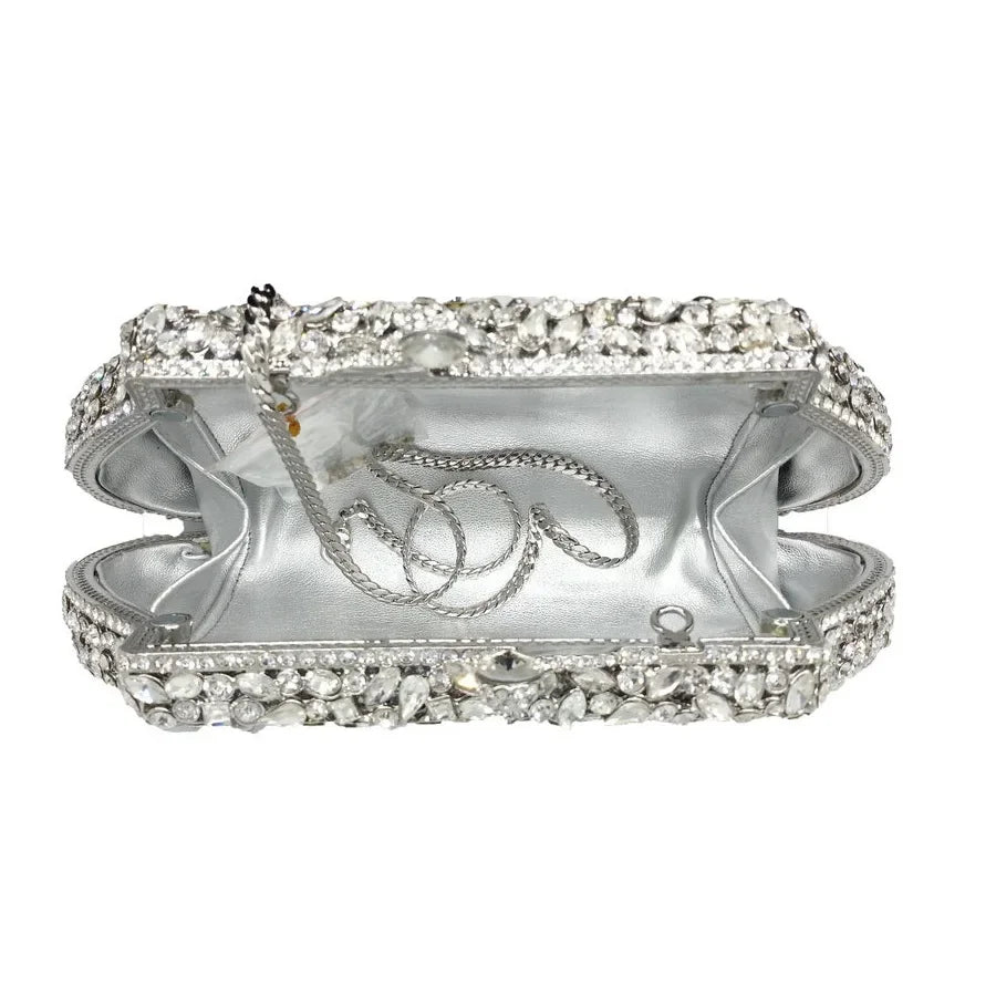 Vintage Appeal Flower Crown Clutch