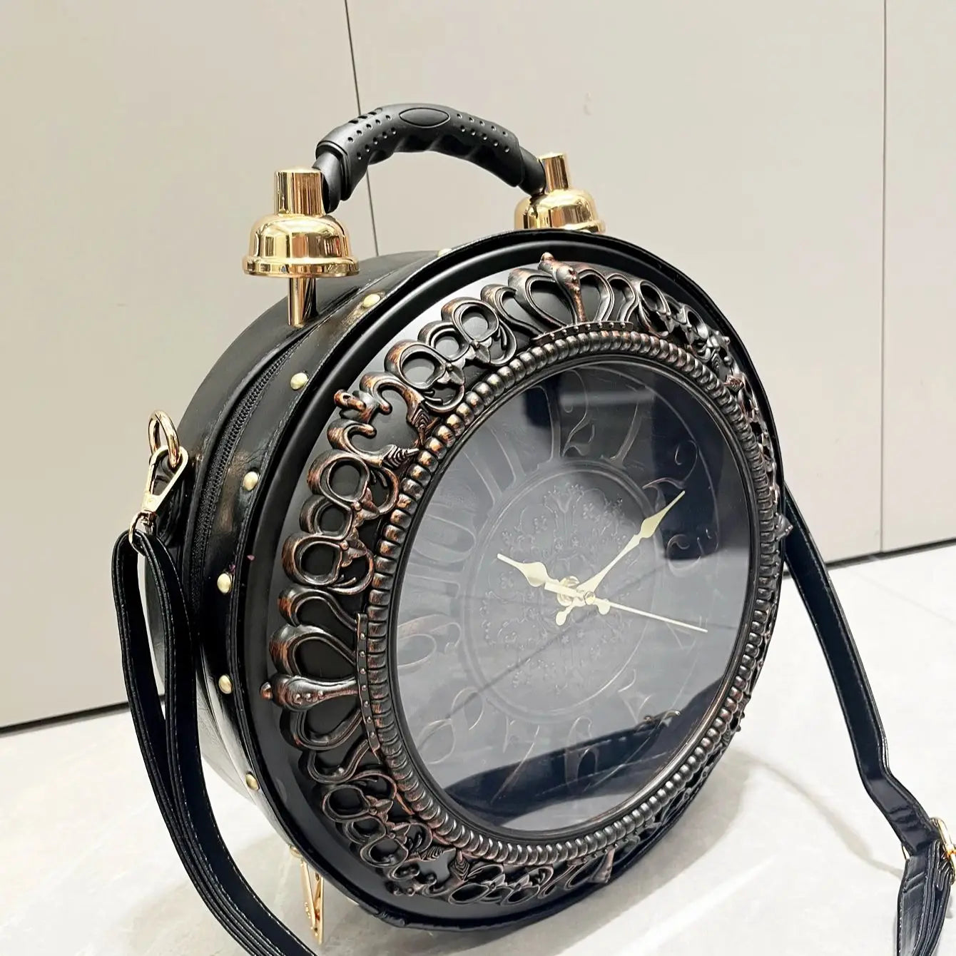 Clock It HandBag