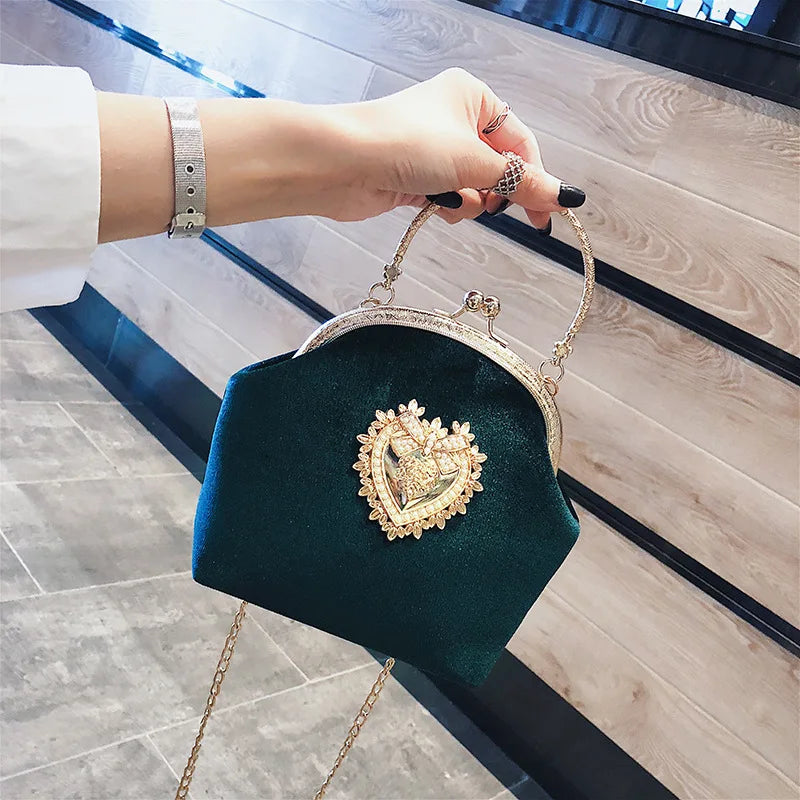 Sachel Metal Clutch