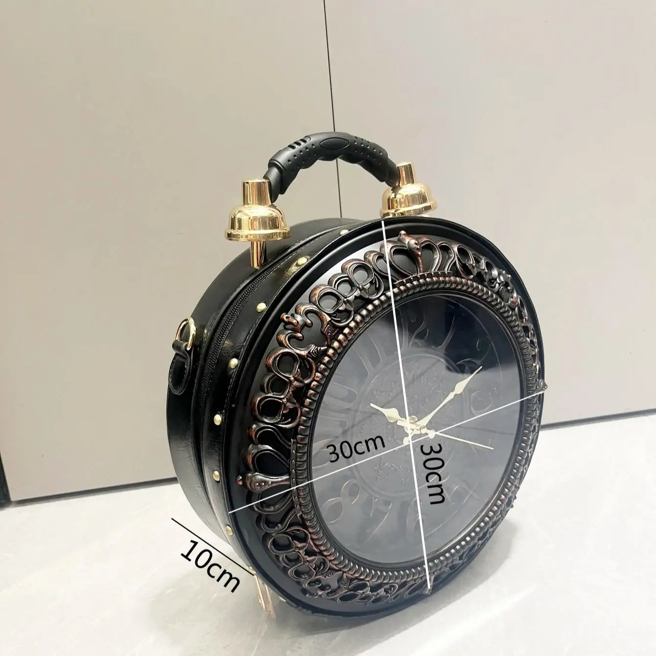 Clock It HandBag