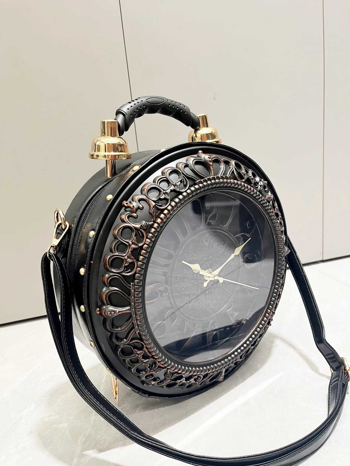 Clock It HandBag