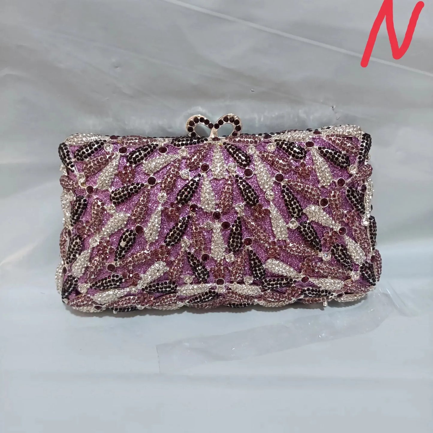 Purple People Eater Clutch
