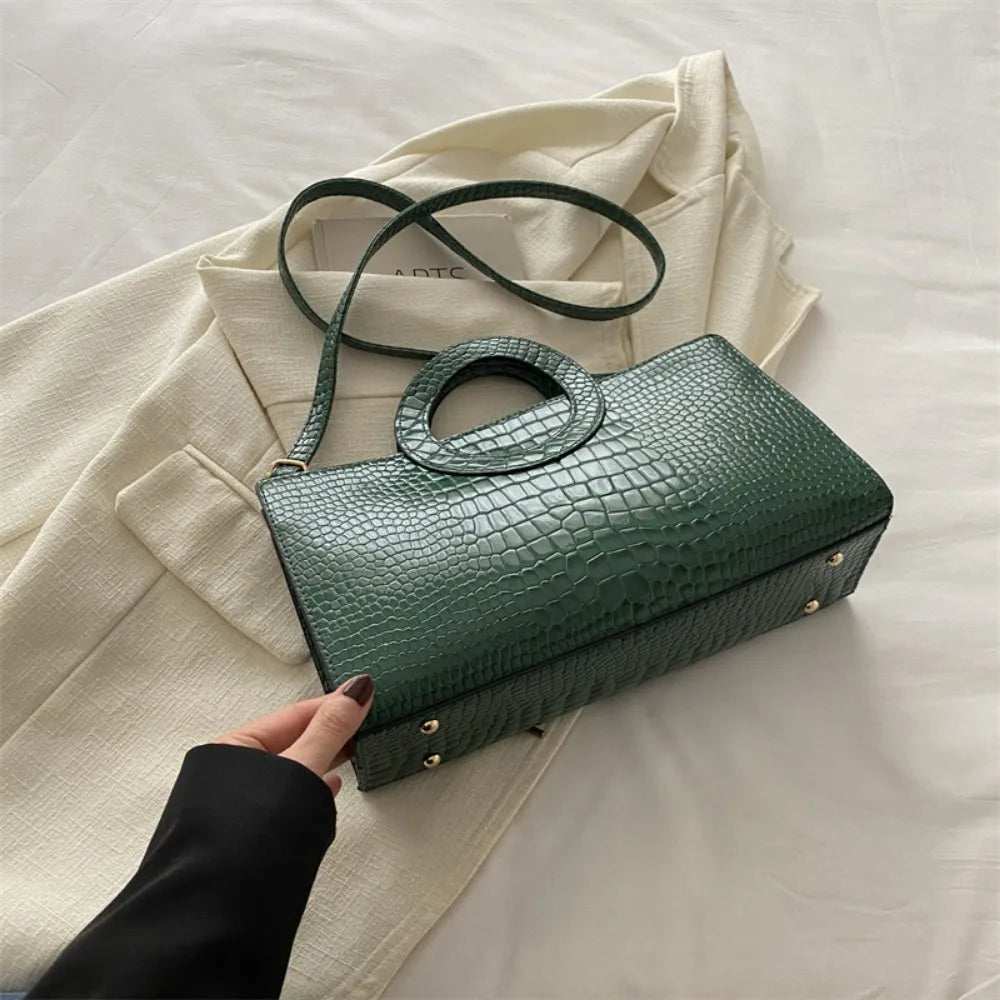 Crocodile Pattern Purse
