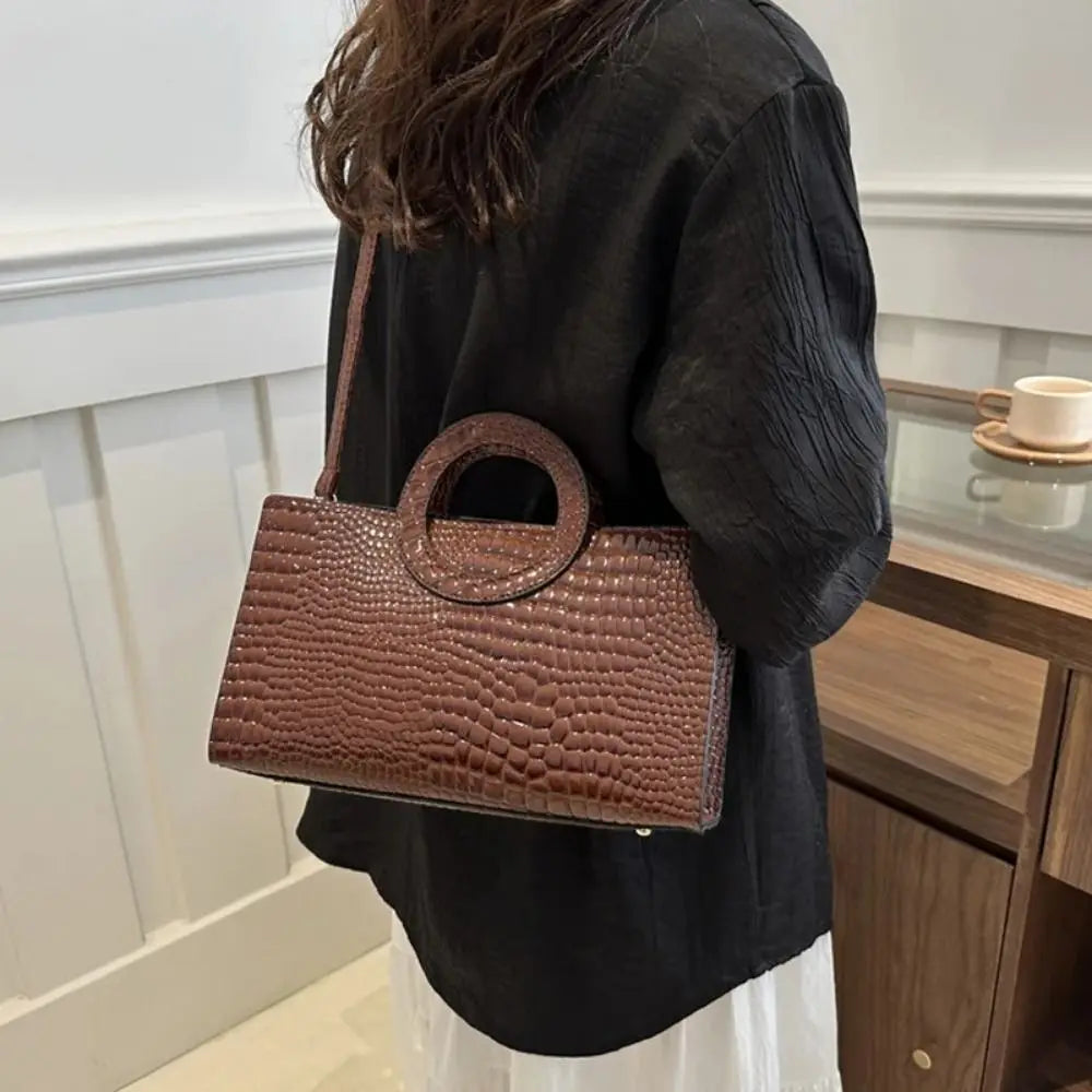 Crocodile Pattern Purse