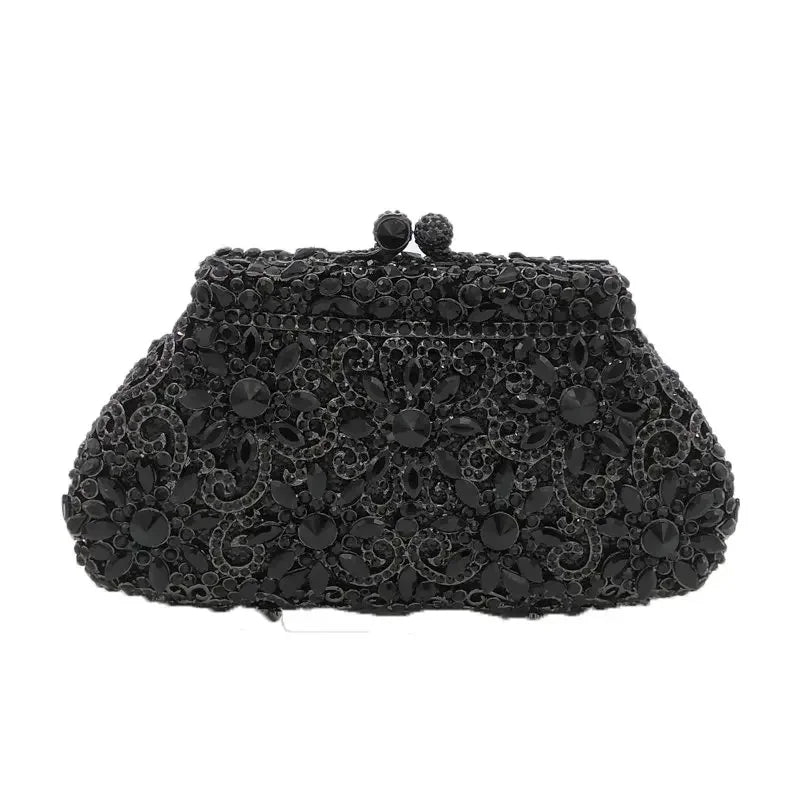 Vintage Appeal Flower Crown Clutch