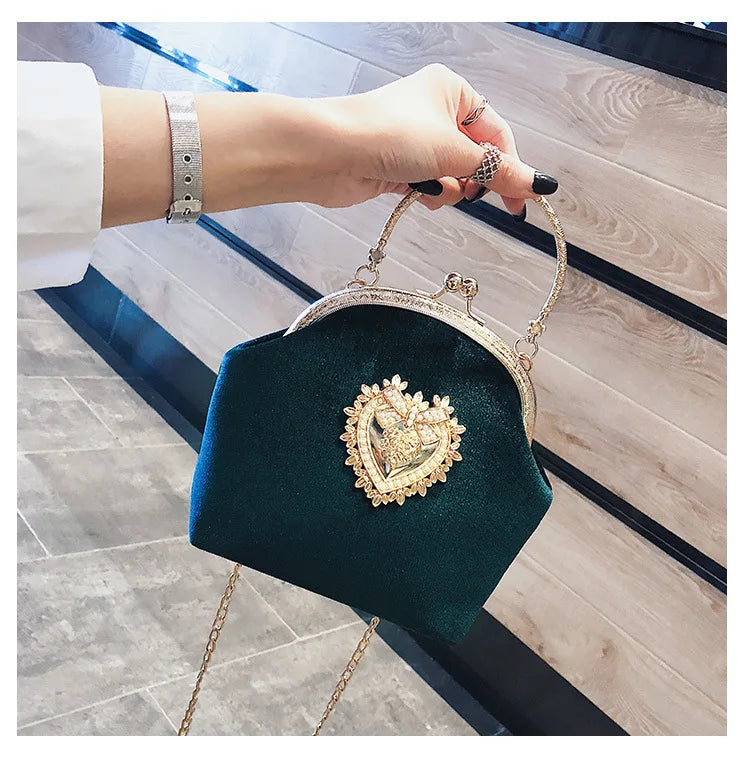 Sachel Metal Clutch