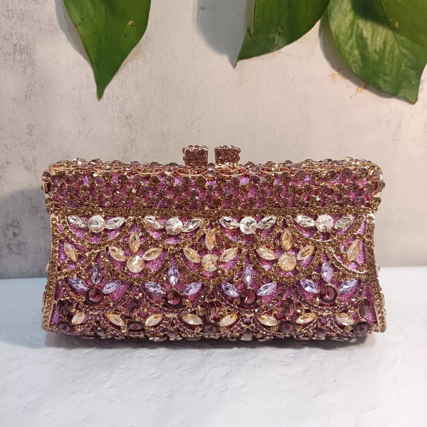 Purple People Eater Clutch