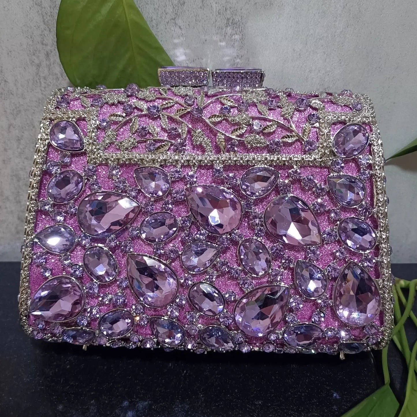 Purple People Eater Clutch
