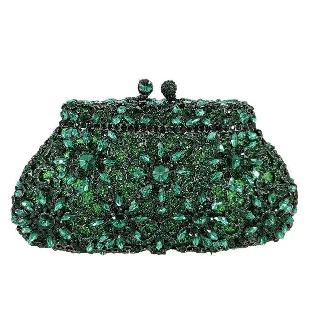 Vintage Appeal Flower Crown Clutch