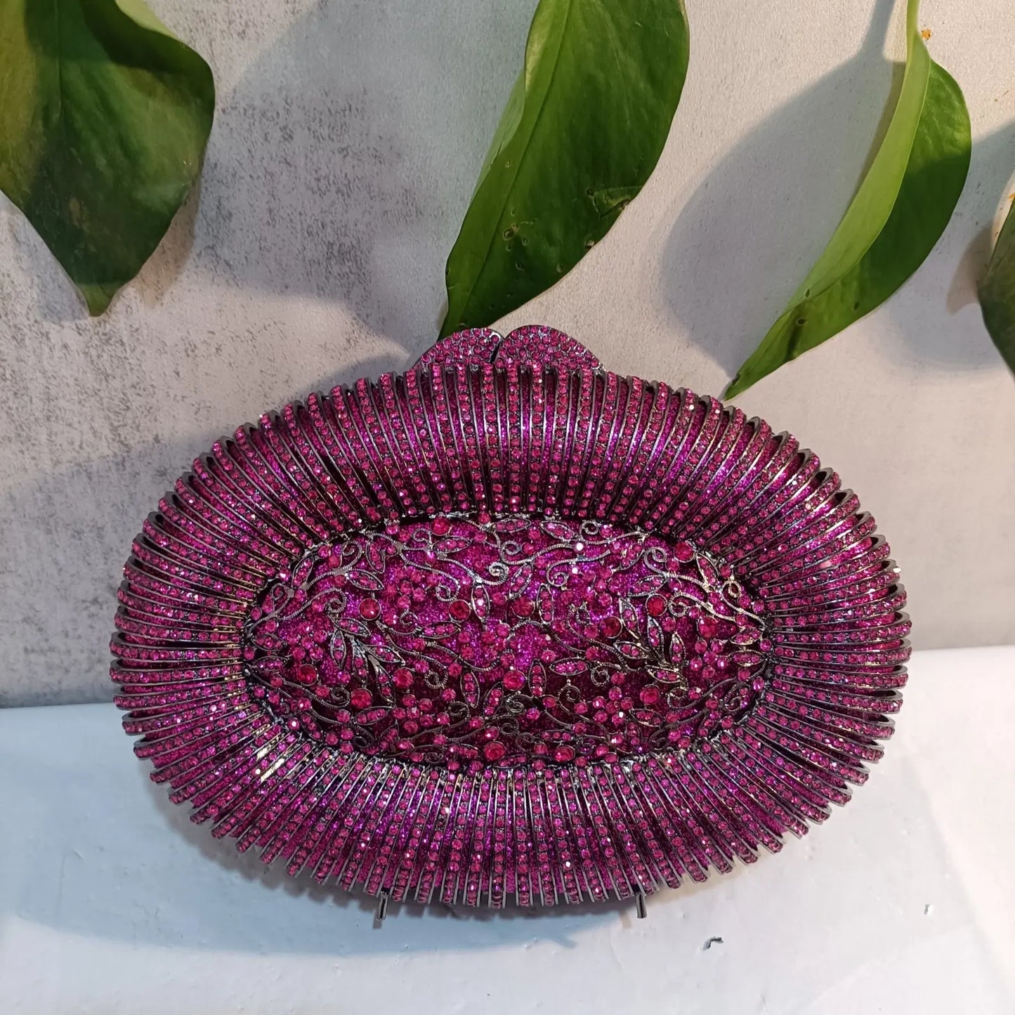 Purple People Eater Clutch